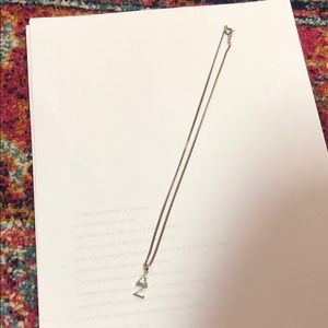 Delta Zeta letter necklace